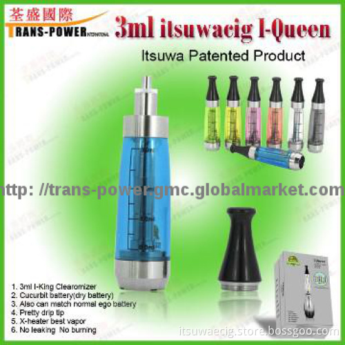 Refillable big ce4 3ml atomizer nimbus ego ce4 atomizer